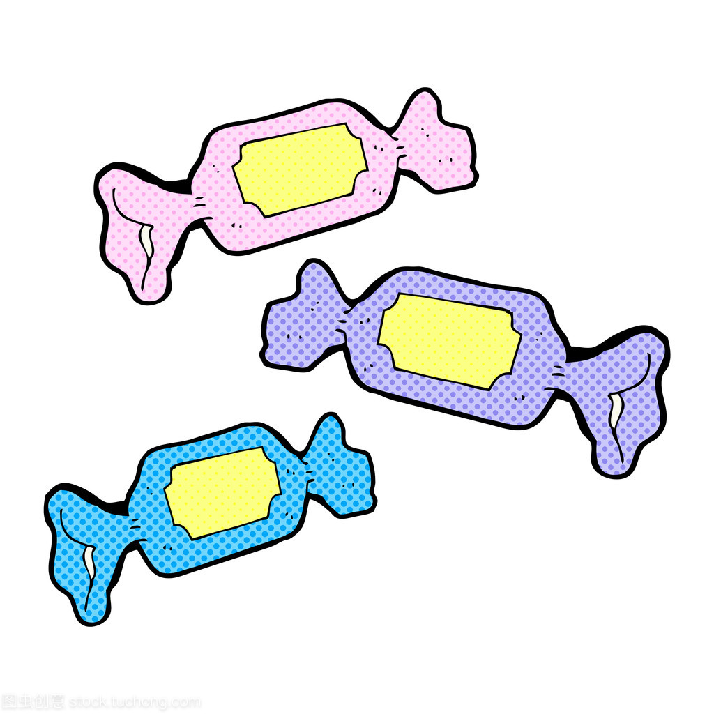 漫畫卡通包糖果