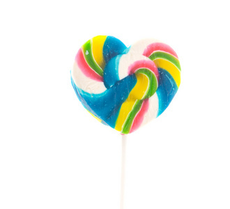 單紅大圓糖果棒棒糖氣球對象為孤立的生日的