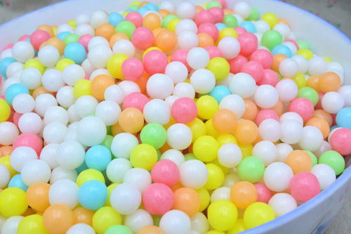 彩色水果味糖豆彩虹色吉利豆軟糖果裝飾酸甜硬250克gg