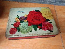 上海光明食品廠百花牌糖果鐵盒