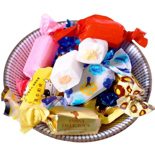 兩種口味奶糖5斤糖果批發喜糖棉花糖網紅零食500g