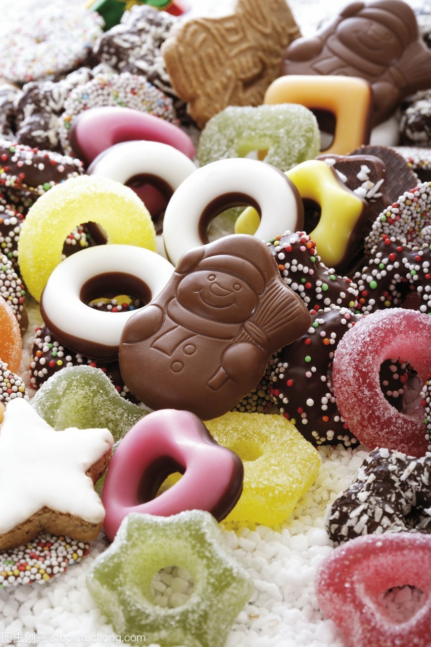 甜蜜圣誕 糖果與節日的溫暖交織