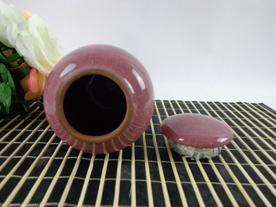 冰裂釉茶具套裝 糖果色陶瓷茶葉罐的藝術(shù)與實(shí)用