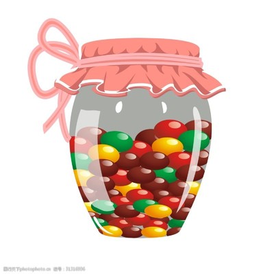 甜蜜的視覺(jué)盛宴 糖果罐子圖片素材精選