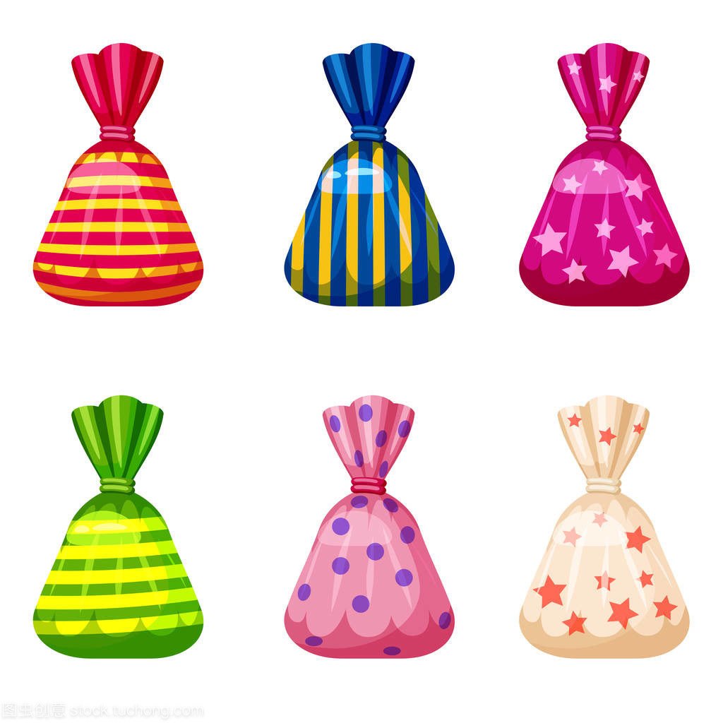 繽紛糖果樂(lè)園 多彩卡通甜點(diǎn)插畫(huà)