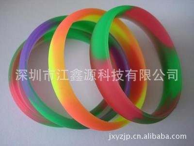 環保硅膠手環 糖果色透明手鐲，時尚與環保的完美結合